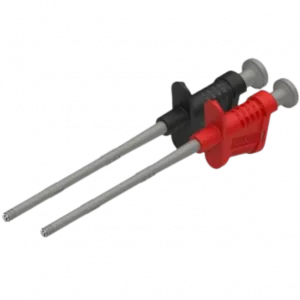 Set 2 clamps rotating grip jaw red and black